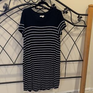 2/$10 Maurices Navy Tee Shirt Dress